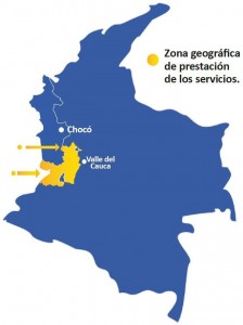 Mapa servicios Geiico en EPSA